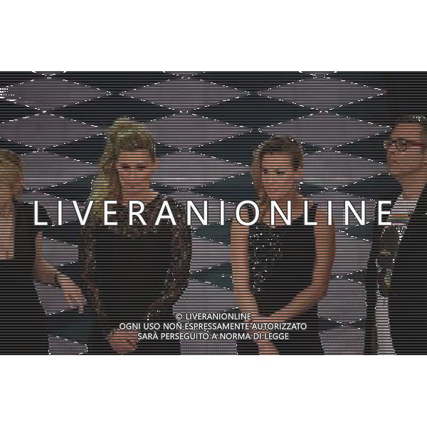 Festival di Sanremo Nella foto: Tania Cagnotto,Francesca Dallape\' Prima Serata 64mo Festival della Canzone Italiana di Sanremo 18 febbraio 2014 ©gazzaniga/AGENZIA ALDO LIVERANI SAS