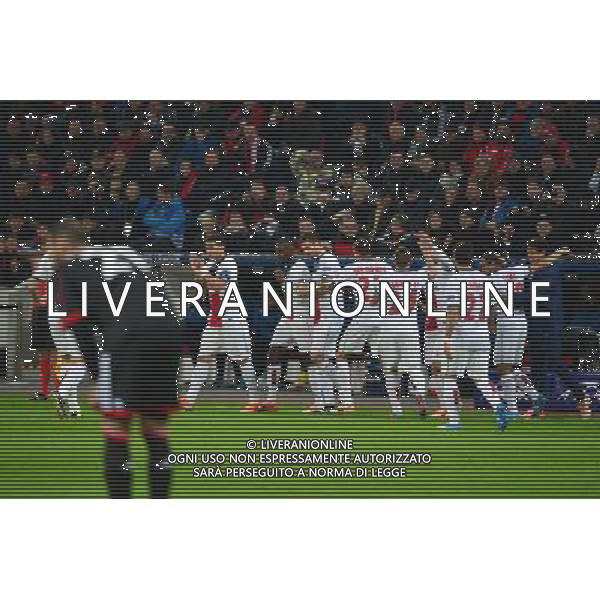Joie PSG - Blaise MATUIDI - 18.02.2014 - Bayer Leverkusen / Paris Saint Germain - 1/8emeFinale Aller Ligue des Champions - Photo : Dave Winter / Icon Sport AG ALDO LIVERANI SAS ONLY ITALY