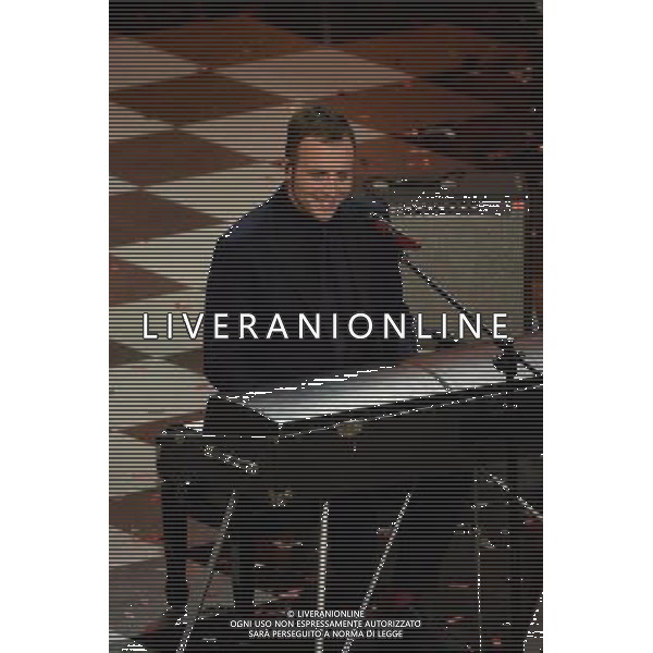 Festival di Sanremo Nella foto: Raphael Gualazzi The Bloody Beetroots Prima Serata 64mo Festival della Canzone Italiana di Sanremo 18 febbraio 2014 ©gazzaniga/AGENZIA ALDO LIVERANI SAS