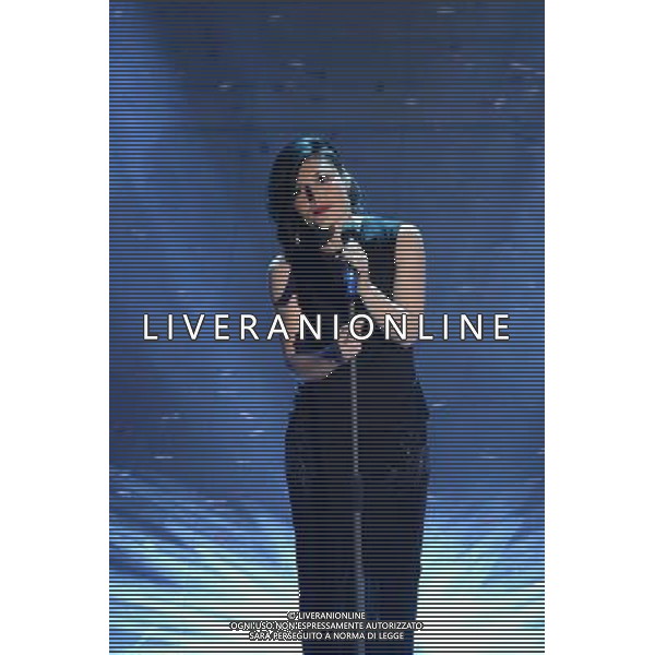 Festival di Sanremo Nella foto: Giusy Ferreri Prima Serata 64mo Festival della Canzone Italiana di Sanremo 18 febbraio 2014 ©gazzaniga/AGENZIA ALDO LIVERANI SAS