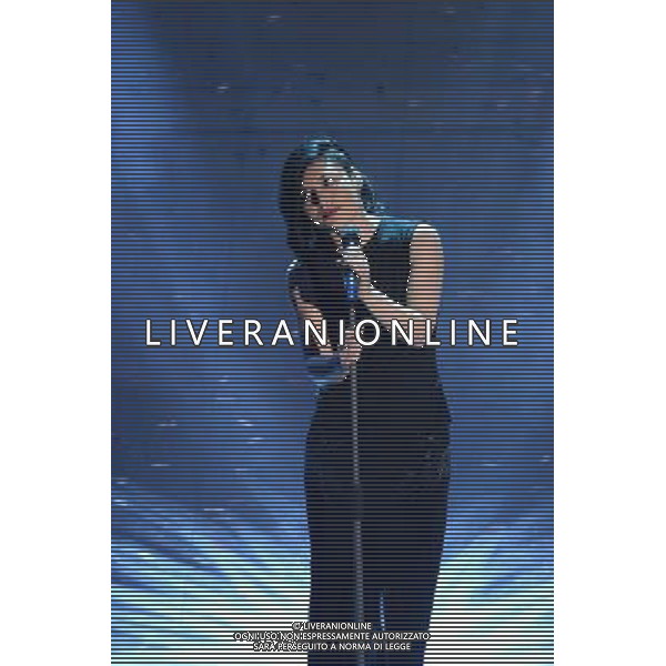 Festival di Sanremo Nella foto: Giusy Ferreri Prima Serata 64mo Festival della Canzone Italiana di Sanremo 18 febbraio 2014 ©gazzaniga/AGENZIA ALDO LIVERANI SAS