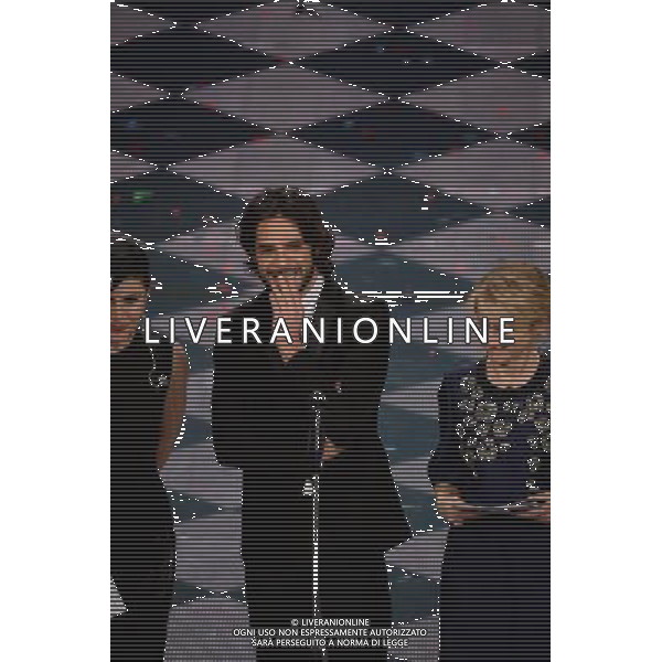 Festival di Sanremo Nella foto: marco bocci Prima Serata 64mo Festival della Canzone Italiana di Sanremo 18 febbraio 2014 ©gazzaniga/AGENZIA ALDO LIVERANI SAS