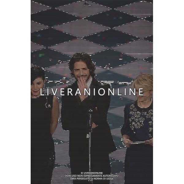 Festival di Sanremo Nella foto: marco bocci Prima Serata 64mo Festival della Canzone Italiana di Sanremo 18 febbraio 2014 ©gazzaniga/AGENZIA ALDO LIVERANI SAS