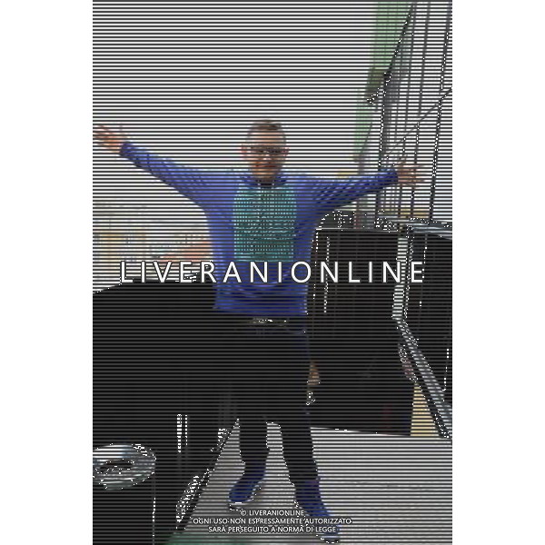 64mo Festival della Canzone Italiana di Sanremo 19 febbraio 2014 Nella foto: Rocco Hunt ©gazzaniga/AGENZIA ALDO LIVERANI SAS