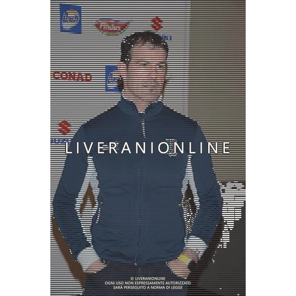 64mo Festival della Canzone Italiana di Sanremo 19 febbraio 2014 Nella foto: Armin Zoeggeler ©gazzaniga/AGENZIA ALDO LIVERANI SAS