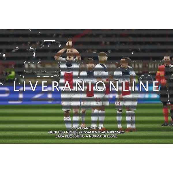 Zlatan IBRAHIMOVIC - 18.02.2014 - Bayer Leverkusen / Paris Saint Germain - 1/8emeFinale Aller Ligue des Champions - Photo : Dave Winter / Icon Sport AG ALDO LIVERANI SAS ONLY ITALY