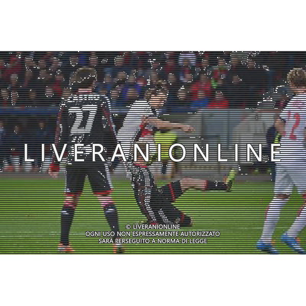 But Zlatan IBRAHIMOVIC - 18.02.2014 - Bayer Leverkusen / Paris Saint Germain - 1/8emeFinale Aller Ligue des Champions - Photo : Dave Winter / Icon Sport AG ALDO LIVERANI SAS ONLY ITALY