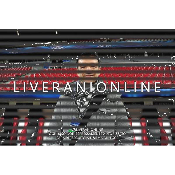 Eric CARRIERE - 18.02.2014 - Bayer Leverkusen / Paris Saint Germain - 1/8emeFinale Aller Ligue des Champions - Photo : Dave Winter / Icon Sport AG ALDO LIVERANI SAS ONLY ITALY