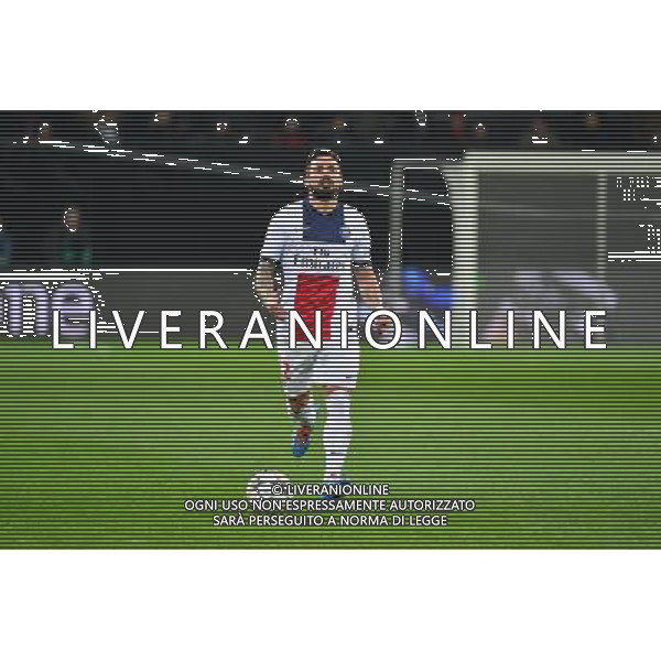 Ezequiel LAVAZZI - 18.02.2014 - Bayer Leverkusen / Paris Saint Germain - 1/8emeFinale Aller Ligue des Champions - Photo : Dave Winter / Icon Sport AG ALDO LIVERANI SAS ONLY ITALY