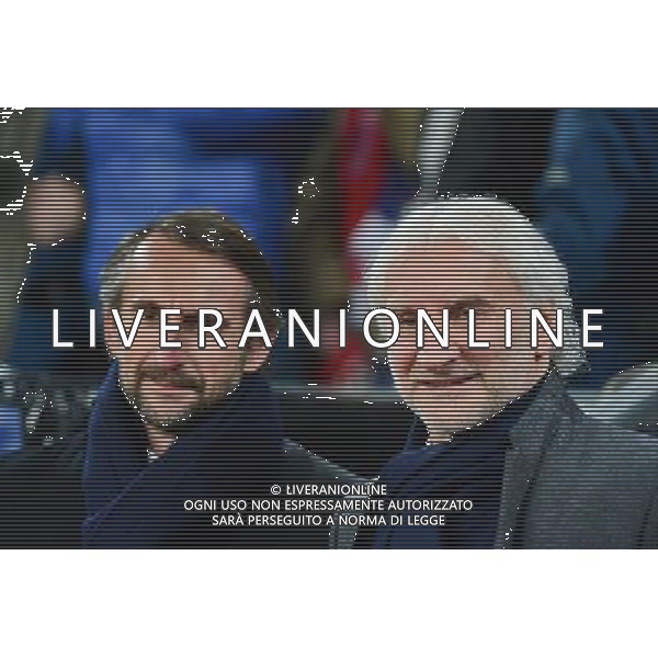 Jean Claude BLANC / Rudi VOLLER - 18.02.2014 - Bayer Leverkusen / Paris Saint Germain - 1/8emeFinale Aller Ligue des Champions - Photo : Dave Winter / Icon Sport AG ALDO LIVERANI SAS ONLY ITALY