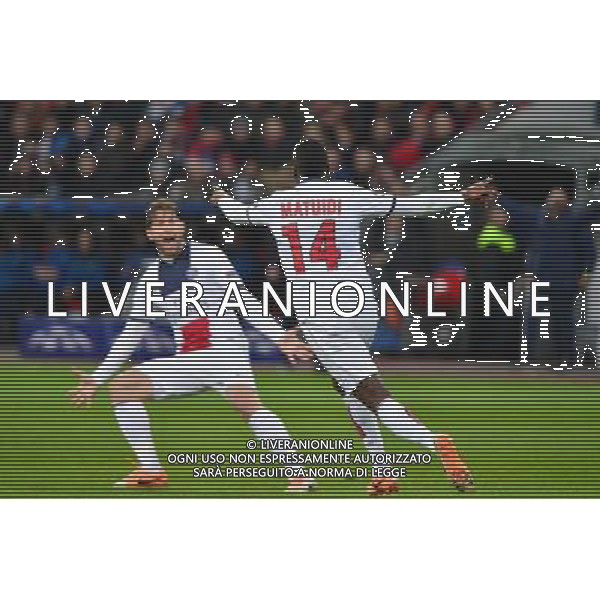 Joie Blaise MATUIDI - 18.02.2014 - Bayer Leverkusen / Paris Saint Germain - 1/8emeFinale Aller Ligue des Champions - Photo : Dave Winter / Icon Sport AG ALDO LIVERANI SAS ONLY ITALY