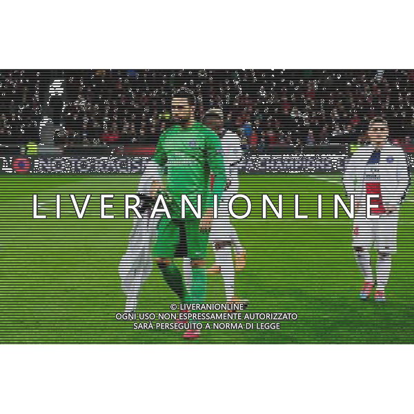 Salvatore SIRIGU - 18.02.2014 - Bayer Leverkusen / Paris Saint Germain - 1/8emeFinale Aller Ligue des Champions - Photo : Dave Winter / Icon Sport AG ALDO LIVERANI SAS ONLY ITALY