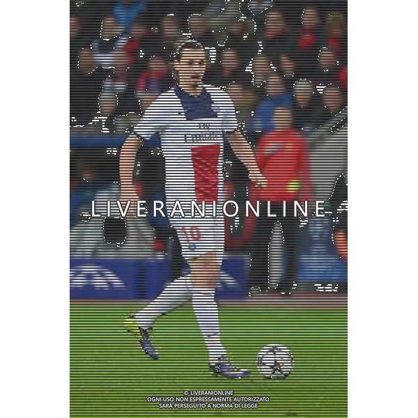 Zlatan IBRAHIMOVIC - 18.02.2014 - Bayer Leverkusen / Paris Saint Germain - 1/8emeFinale Aller Ligue des Champions - Photo : Dave Winter / Icon Sport AG ALDO LIVERANI SAS ONLY ITALY