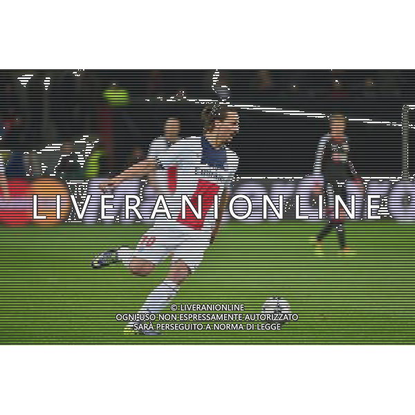 Zlatan IBRAHIMOVIC - 18.02.2014 - Bayer Leverkusen / Paris Saint Germain - 1/8emeFinale Aller Ligue des Champions - Photo : Dave Winter / Icon Sport AG ALDO LIVERANI SAS ONLY ITALY