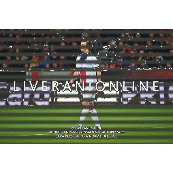 Zlatan IBRAHIMOVIC - 18.02.2014 - Bayer Leverkusen / Paris Saint Germain - 1/8emeFinale Aller Ligue des Champions - Photo : Dave Winter / Icon Sport AG ALDO LIVERANI SAS ONLY ITALY