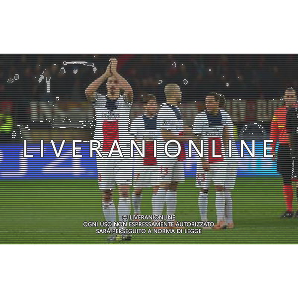 Zlatan IBRAHIMOVIC - 18.02.2014 - Bayer Leverkusen / Paris Saint Germain - 1/8emeFinale Aller Ligue des Champions - Photo : Dave Winter / Icon Sport AG ALDO LIVERANI SAS ONLY ITALY