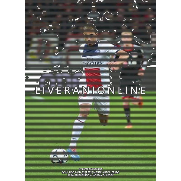LUCAS - 18.02.2014 - Bayer Leverkusen / Paris Saint Germain - 1/8emeFinale Aller Ligue des Champions - Photo : Dave Winter / Icon Sport AG ALDO LIVERANI SAS ONLY ITALY