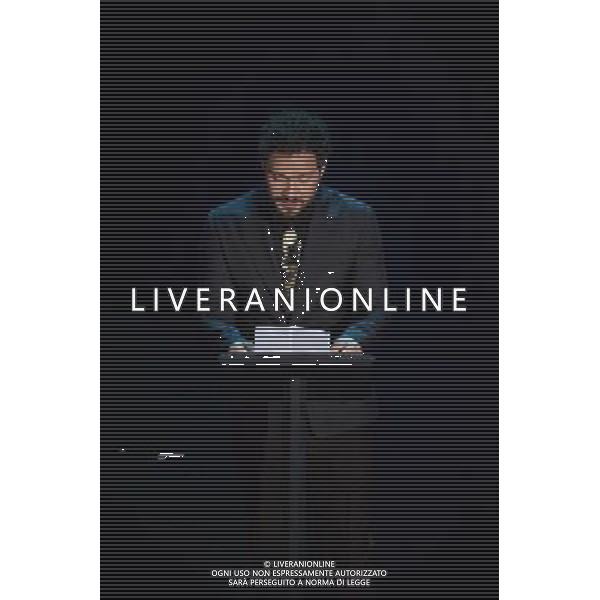 Seconda Serata 64mo Festival della Canzone Italiana di Sanremo 19 febbraio 2014 Nella foto: Carlo Santamaria ©gazzaniga/AGENZIA ALDO LIVERANI SAS