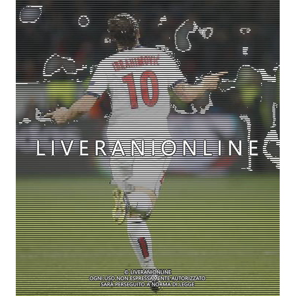 Championsleague, Bayer Leverkusen vs. Paris St. Germain, 18.02.14 Zlatan Ibrahimovic (Paris) Hasan Bratic;Koblenzerstr.3;56412 Nentershausen;Tel.:0172-2733357; hb-press-agency@t-online.de;http://www.uptodate-bildagentur.de; Veroeffentlichung gem. AGB - Stand 09.2006; Foto ist Honorarpflichtig zzgl. 7% Ust.; Steuer-Nr.: 30 807 6032 6;Finanzamt Montabaur; Nassauische Sparkasse Nentershausen; Konto 828017896, BLZ 510 500 15;SWIFT-BIC: NASS DE 55;IBAN: DE69 5105 0015 0828 0178 96; Belegexemplar erforderlich! AG ALDO LIVERANI SAS ONLY ITALY