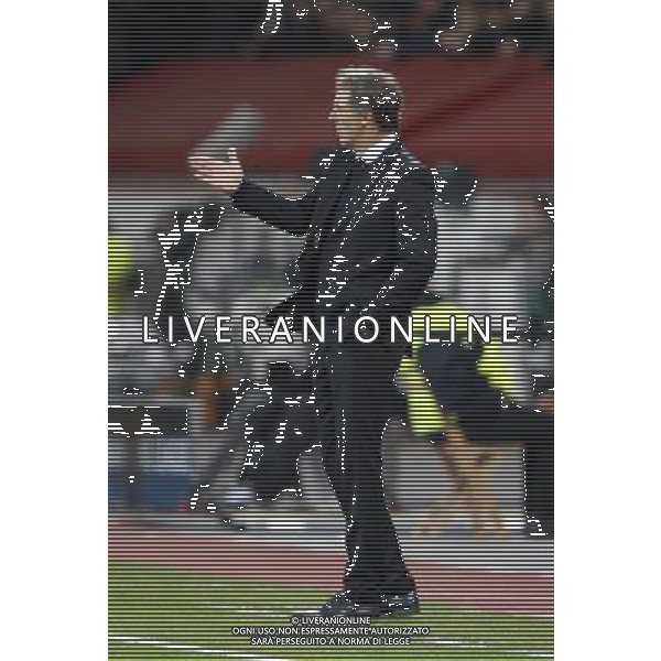 Championsleague, Bayer Leverkusen vs. Paris St. Germain, 18.02.14 Trainer Laurent Blanc (Paris) Hasan Bratic;Koblenzerstr.3;56412 Nentershausen;Tel.:0172-2733357; hb-press-agency@t-online.de;http://www.uptodate-bildagentur.de; Veroeffentlichung gem. AGB - Stand 09.2006; Foto ist Honorarpflichtig zzgl. 7% Ust.; Steuer-Nr.: 30 807 6032 6;Finanzamt Montabaur; Nassauische Sparkasse Nentershausen; Konto 828017896, BLZ 510 500 15;SWIFT-BIC: NASS DE 55;IBAN: DE69 5105 0015 0828 0178 96; Belegexemplar erforderlich! AG ALDO LIVERANI SAS ONLY ITALY