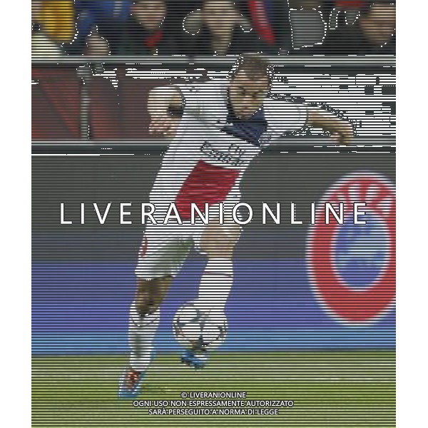 Championsleague, Bayer Leverkusen vs. Paris St. Germain, 18.02.14 Lucas (Paris) Hasan Bratic;Koblenzerstr.3;56412 Nentershausen;Tel.:0172-2733357; hb-press-agency@t-online.de;http://www.uptodate-bildagentur.de; Veroeffentlichung gem. AGB - Stand 09.2006; Foto ist Honorarpflichtig zzgl. 7% Ust.; Steuer-Nr.: 30 807 6032 6;Finanzamt Montabaur; Nassauische Sparkasse Nentershausen; Konto 828017896, BLZ 510 500 15;SWIFT-BIC: NASS DE 55;IBAN: DE69 5105 0015 0828 0178 96; Belegexemplar erforderlich! AG ALDO LIVERANI SAS ONLY ITALY