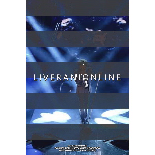 Seconda Serata 64mo Festival della Canzone Italiana di Sanremo 19 febbraio 2014 Nella foto: Francesco Renga ©gazzaniga/AGENZIA ALDO LIVERANI SAS