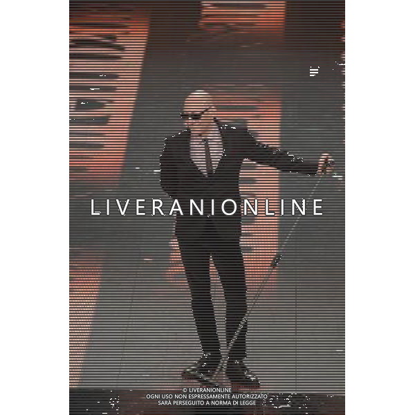 Seconda Serata 64mo Festival della Canzone Italiana di Sanremo 19 febbraio 2014 Nella foto: Giuliano Palma ©gazzaniga/AGENZIA ALDO LIVERANI SAS