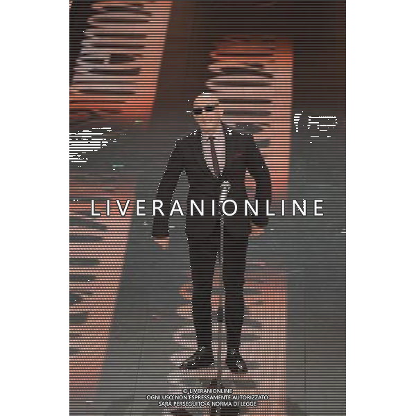 Seconda Serata 64mo Festival della Canzone Italiana di Sanremo 19 febbraio 2014 Nella foto: Giuliano Palma ©gazzaniga/AGENZIA ALDO LIVERANI SAS