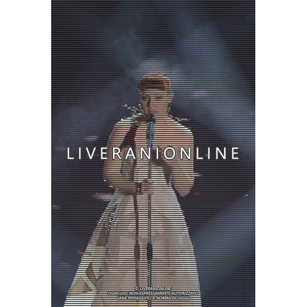 Seconda Serata 64mo Festival della Canzone Italiana di Sanremo 19 febbraio 2014 Nella foto: Noemi ©gazzaniga/AGENZIA ALDO LIVERANI SAS