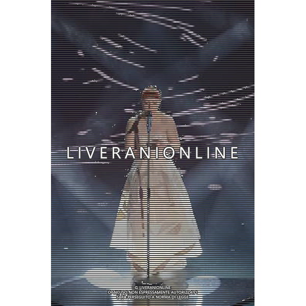 Seconda Serata 64mo Festival della Canzone Italiana di Sanremo 19 febbraio 2014 Nella foto: Noemi ©gazzaniga/AGENZIA ALDO LIVERANI SAS