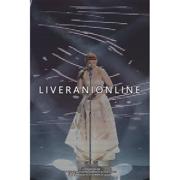 Seconda Serata 64mo Festival della Canzone Italiana di Sanremo 19 febbraio 2014 Nella foto: Noemi ©gazzaniga/AGENZIA ALDO LIVERANI SAS