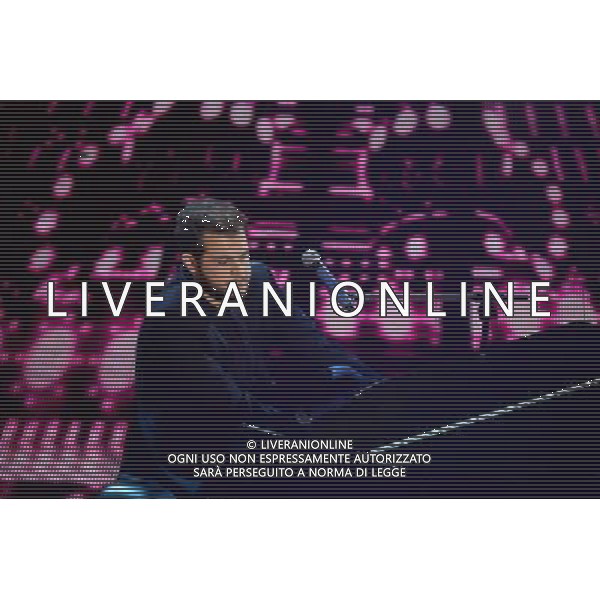 Seconda Serata 64mo Festival della Canzone Italiana di Sanremo 19 febbraio 2014 Nella foto: Renzo Rubino ©gazzaniga/AGENZIA ALDO LIVERANI SAS