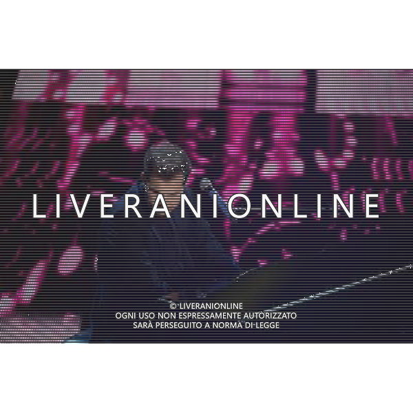 Seconda Serata 64mo Festival della Canzone Italiana di Sanremo 19 febbraio 2014 Nella foto: Renzo Rubino ©gazzaniga/AGENZIA ALDO LIVERANI SAS