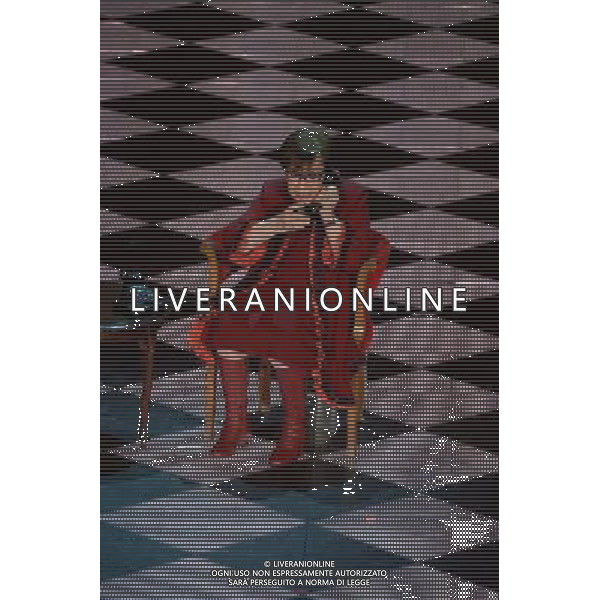 Seconda Serata 64mo Festival della Canzone Italiana di Sanremo 19 febbraio 2014 Nella foto: Franca Valeri ©gazzaniga/AGENZIA ALDO LIVERANI SAS