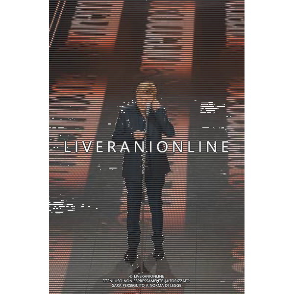 Seconda Serata 64mo Festival della Canzone Italiana di Sanremo 19 febbraio 2014 Nella foto: Ron ©gazzaniga/AGENZIA ALDO LIVERANI SAS