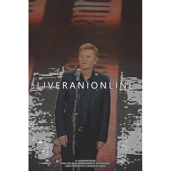 Seconda Serata 64mo Festival della Canzone Italiana di Sanremo 19 febbraio 2014 Nella foto: Ron ©gazzaniga/AGENZIA ALDO LIVERANI SAS