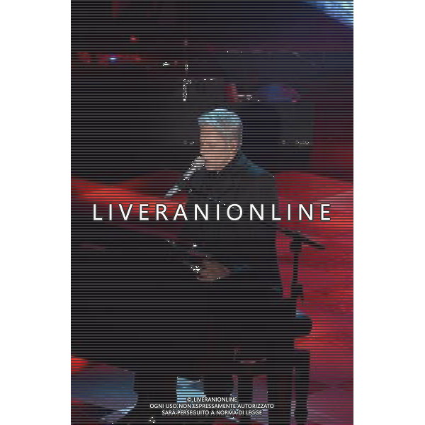 Seconda Serata 64mo Festival della Canzone Italiana di Sanremo 19 febbraio 2014 Nella foto: Claudio Baglioni ©gazzaniga/AGENZIA ALDO LIVERANI SAS