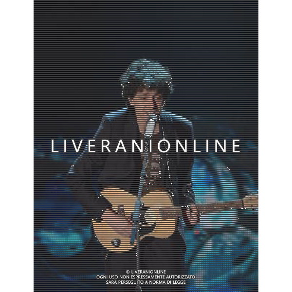 Seconda Serata 64mo Festival della Canzone Italiana di Sanremo 19 febbraio 2014 Nella foto: riccardo sinigallia ©gazzaniga/AGENZIA ALDO LIVERANI SAS