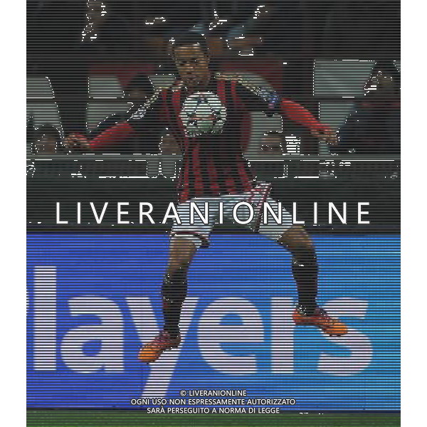 UEFA Champions League 2013/2014 Ottavi di Finale Andata Milano - 19.02.2014 Milan-Atletico Madrid Nella Foto:Emanuelson Urby /Ph.Vitez-Ag. Aldo Liverani