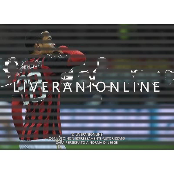 UEFA Champions League 2013/2014 Ottavi di Finale Andata Milano - 19.02.2014 Milan-Atletico Madrid Nella Foto:Emanuelson Urby /Ph.Vitez-Ag. Aldo Liverani