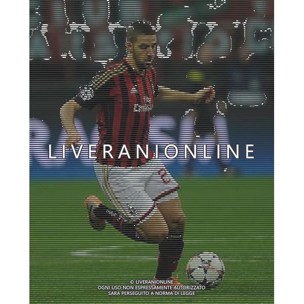 UEFA Champions League 2013/2014 Ottavi di Finale Andata Milano - 19.02.2014 Milan-Atletico Madrid Nella Foto:Taarabt Adel /Ph.Vitez-Ag. Aldo Liverani