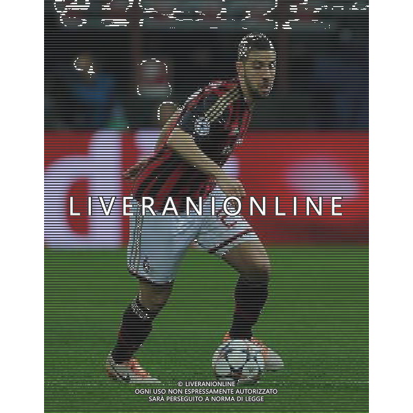 UEFA Champions League 2013/2014 Ottavi di Finale Andata Milano - 19.02.2014 Milan-Atletico Madrid Nella Foto:Taarabt Adel /Ph.Vitez-Ag. Aldo Liverani