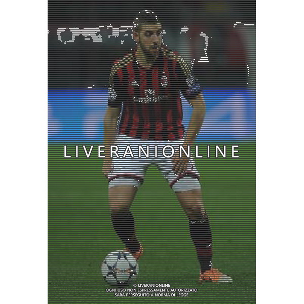 UEFA Champions League 2013/2014 Ottavi di Finale Andata Milano - 19.02.2014 Milan-Atletico Madrid Nella Foto:Taarabt Adel /Ph.Vitez-Ag. Aldo Liverani