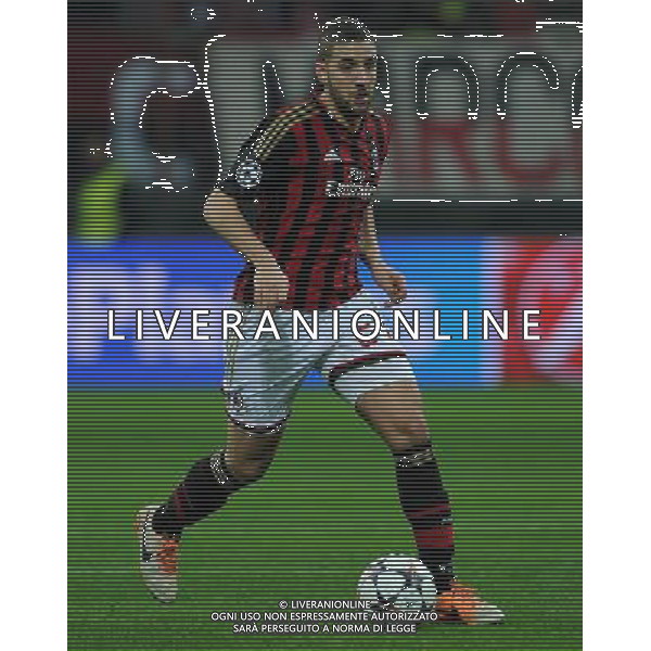 UEFA Champions League 2013/2014 Ottavi di Finale Andata Milano - 19.02.2014 Milan-Atletico Madrid Nella Foto:Taarabt Adel /Ph.Vitez-Ag. Aldo Liverani
