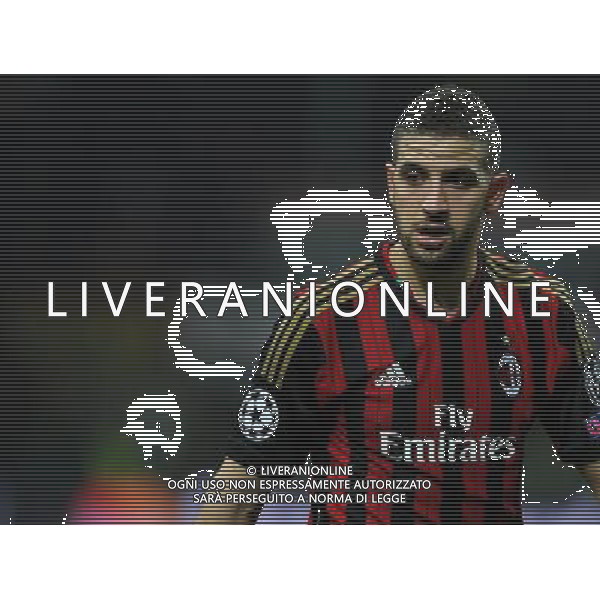UEFA Champions League 2013/2014 Ottavi di Finale Andata Milano - 19.02.2014 Milan-Atletico Madrid Nella Foto:Taarabt Adel /Ph.Vitez-Ag. Aldo Liverani