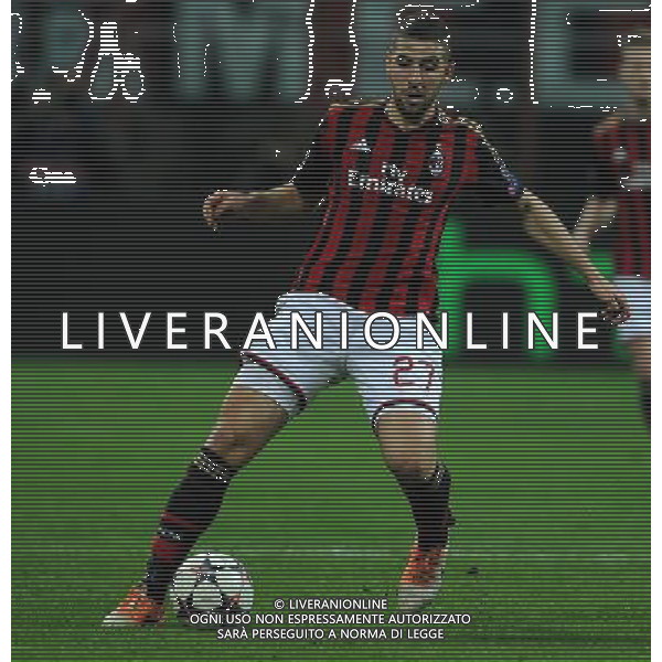 UEFA Champions League 2013/2014 Ottavi di Finale Andata Milano - 19.02.2014 Milan-Atletico Madrid Nella Foto:Taarabt Adel /Ph.Vitez-Ag. Aldo Liverani