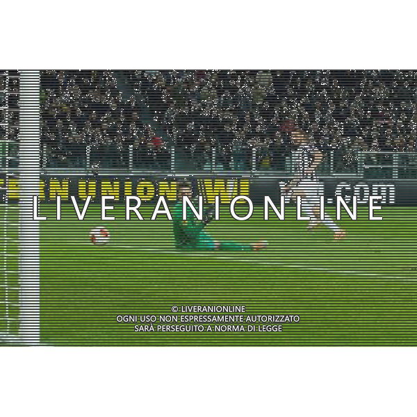 2014 Â© Matteo Bottanelli - Turin 20/02/14 - Football - Uefa Europa League - Round of 32 - Juventus Trazbonspor - shown in the picture: goal Pablo Osvaldo AG ALDO LIVERANI SAS