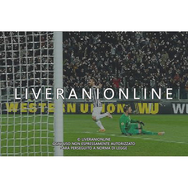 2014 Â© Matteo Bottanelli - Turin 20/02/14 - Football - Uefa Europa League - Round of 32 - Juventus Trazbonspor - shown in the picture: goal Pablo Osvaldo AG ALDO LIVERANI SAS