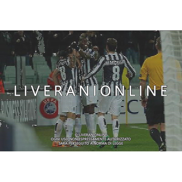 2014 Â© Matteo Bottanelli - Turin 20/02/14 - Football - Uefa Europa League - Round of 32 - Juventus Trazbonspor - shown in the picture: goal Pablo Osvaldo AG ALDO LIVERANI SAS