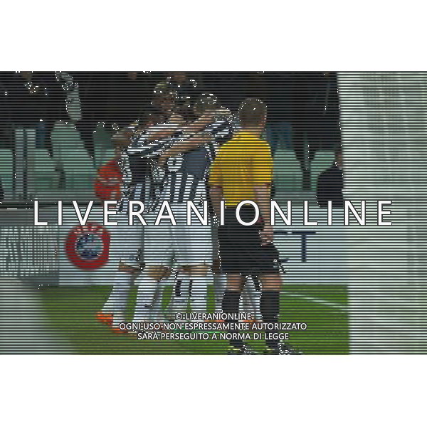 2014 Â© Matteo Bottanelli - Turin 20/02/14 - Football - Uefa Europa League - Round of 32 - Juventus Trazbonspor - shown in the picture: goal Pablo Osvaldo AG ALDO LIVERANI SAS